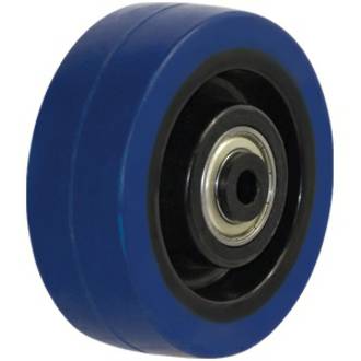 100mm HD Blue Rebound Rubber Wheel